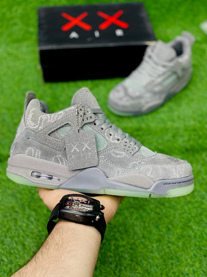 Nike Air Jordan 4 X Kaws Grey
