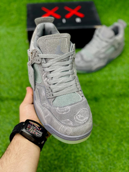 Nike Air Jordan 4 X Kaws Grey
