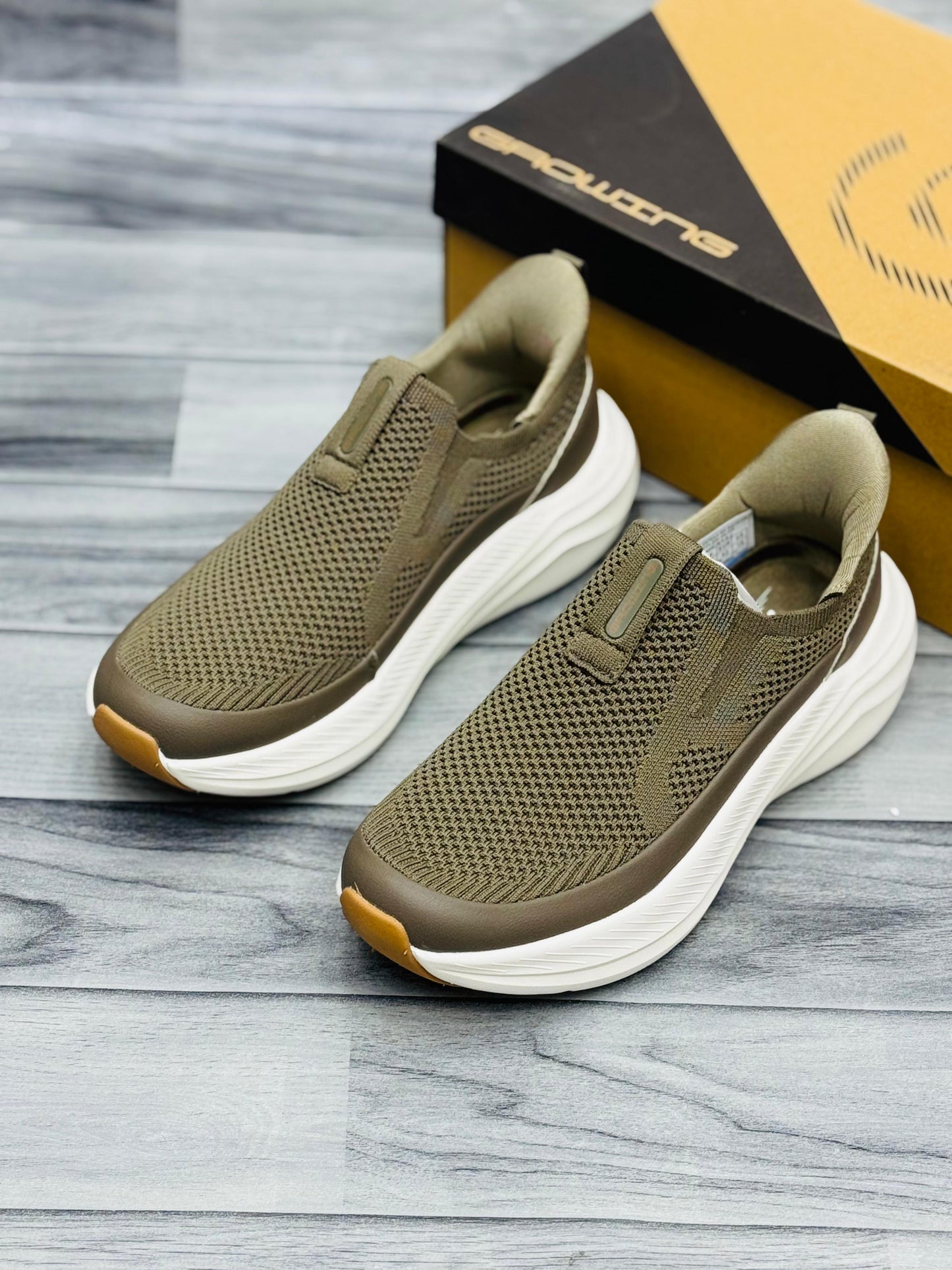 Growing Medicated Memory Foam Brown
