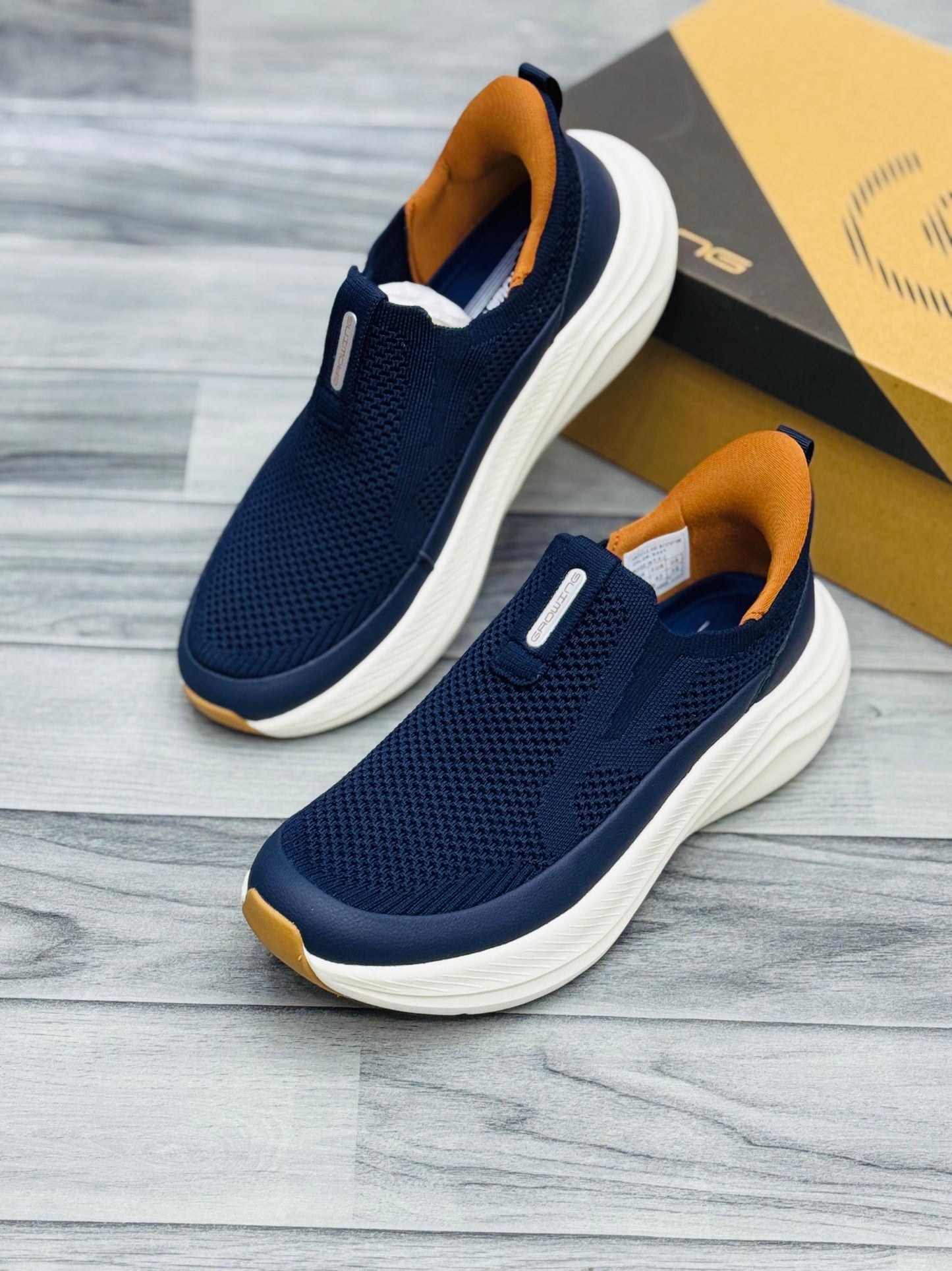 Growing Medicated Memory Foam Blue